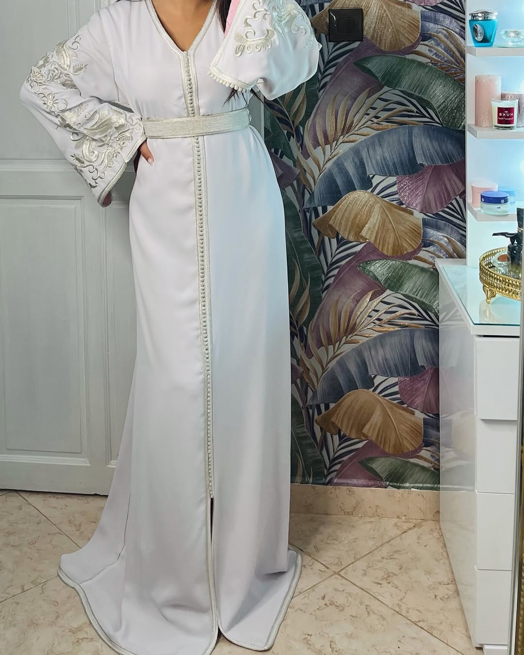 Caftan brodé au Ntâa