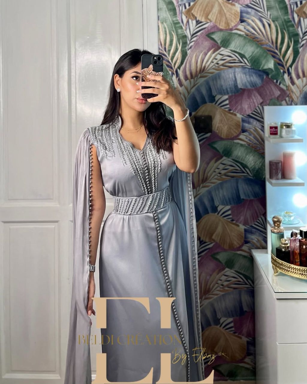 robe mariée à perlage