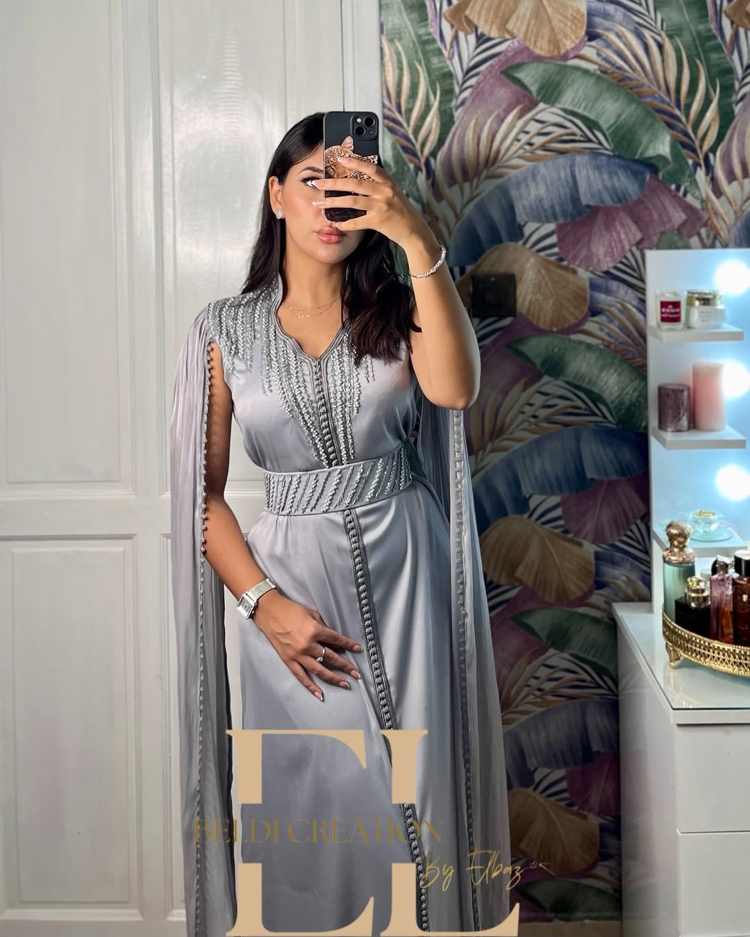 robe mariée à perlage